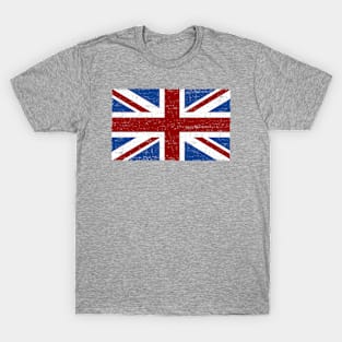 Union Jack Flag (weared) T-Shirt